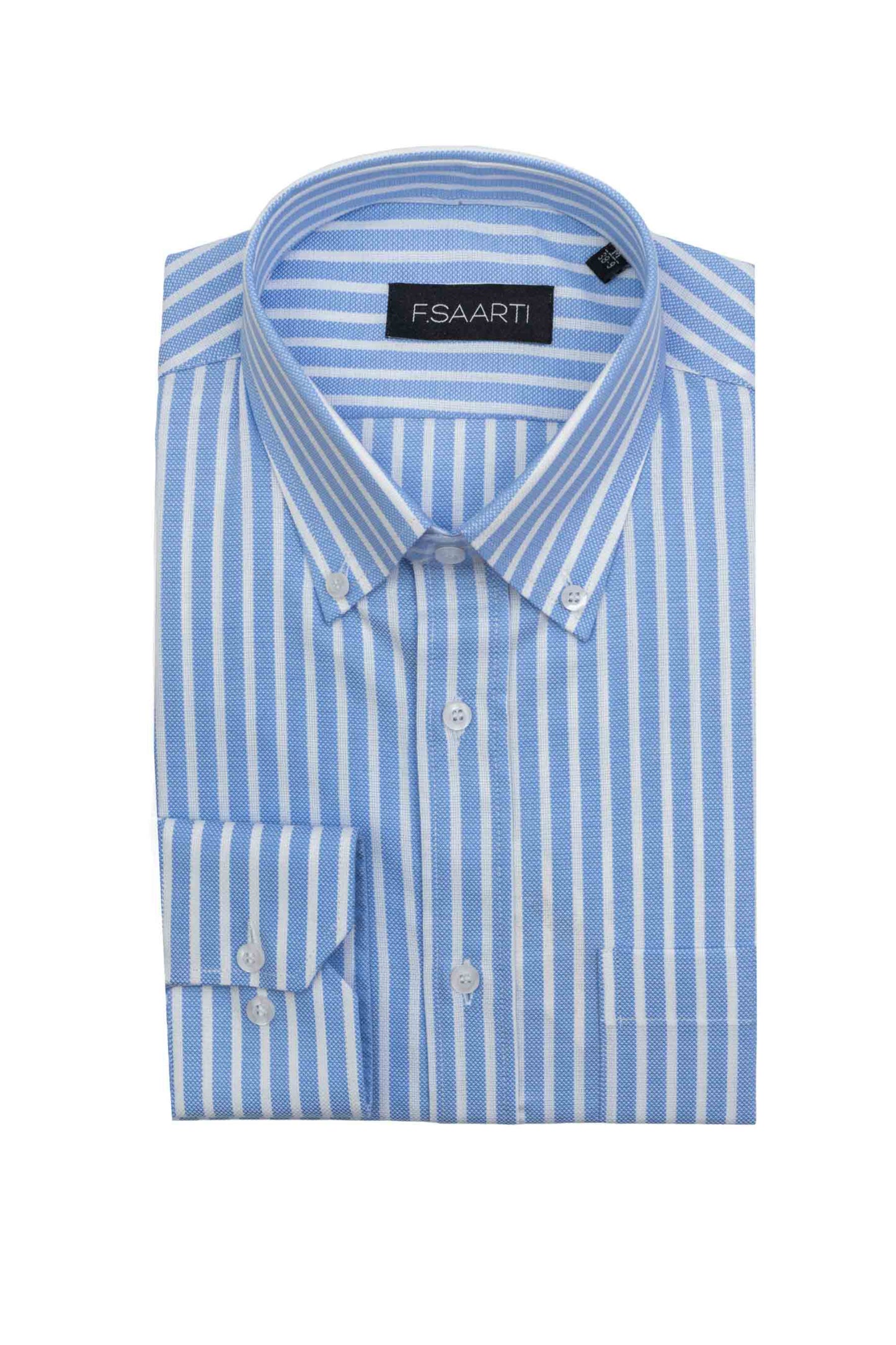 Button-down Cotton Shirt, Blue