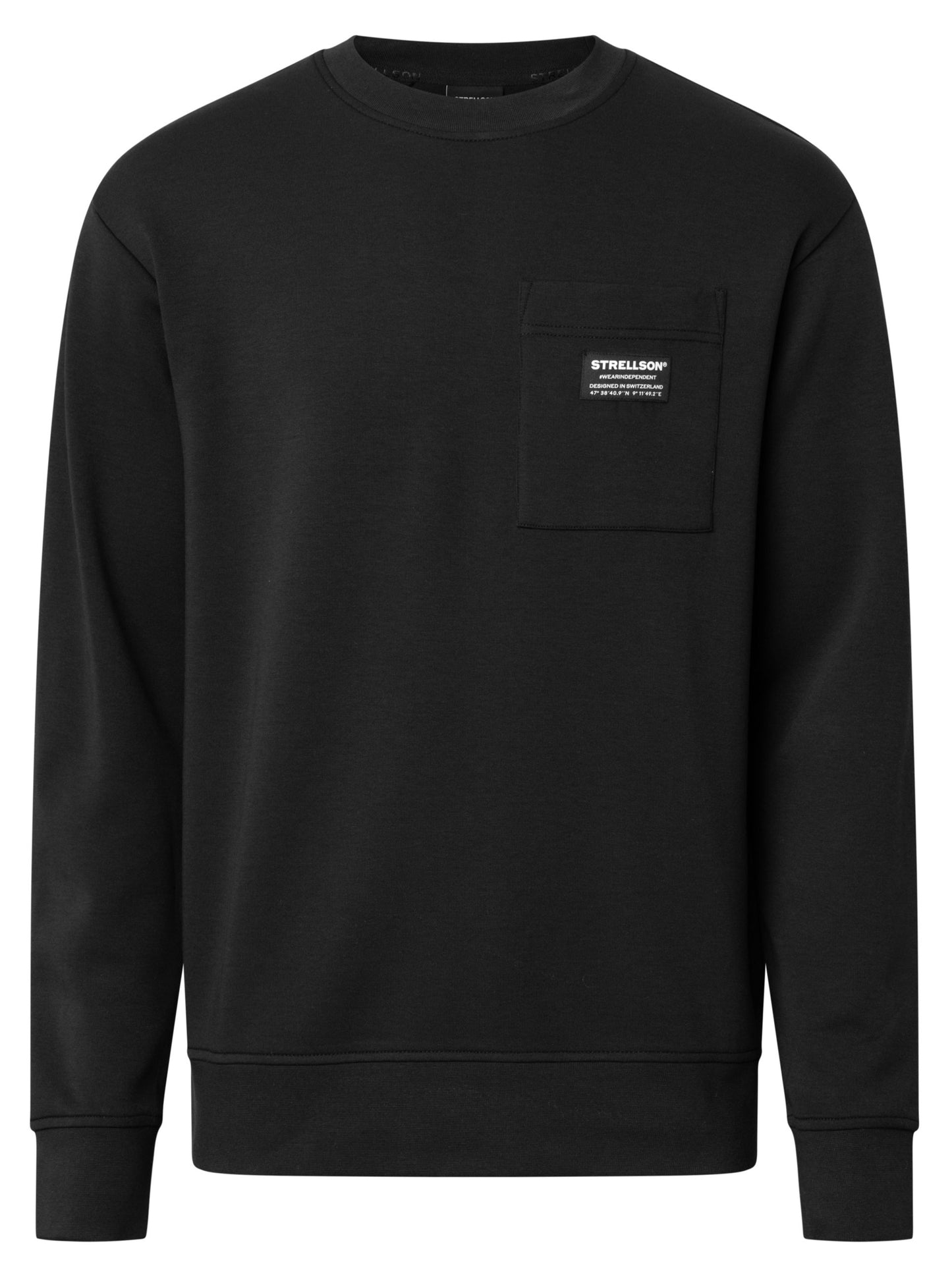 STRELLSON Sweat shirt Ives, Black