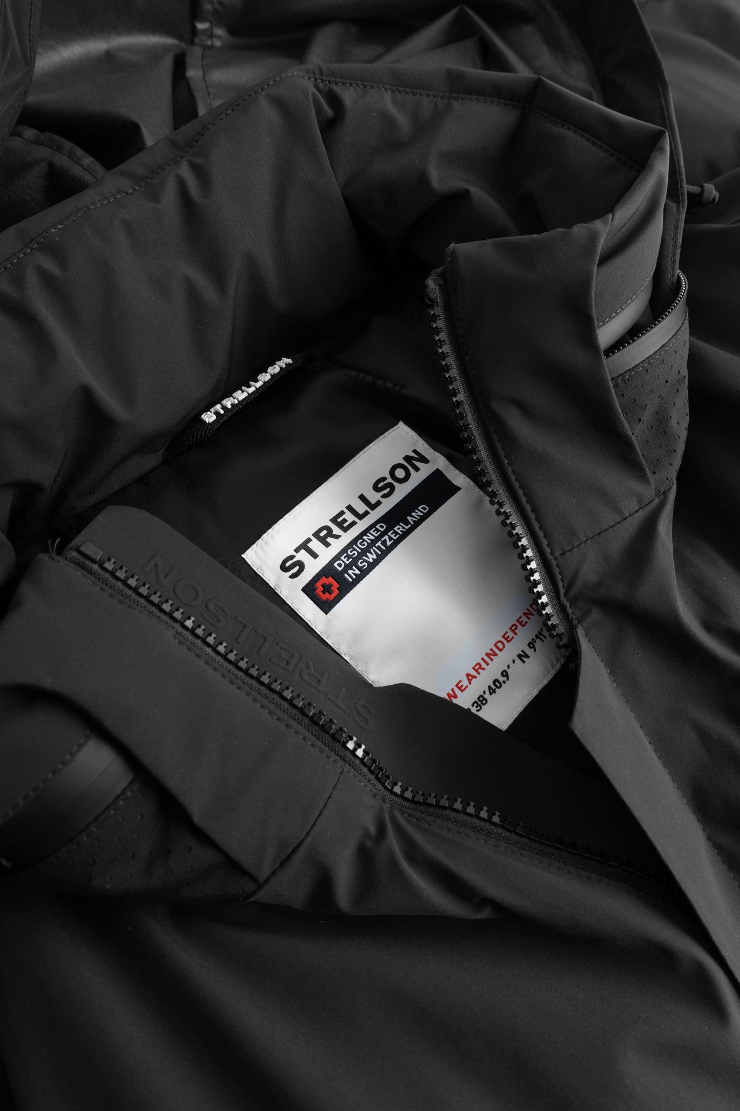 STRELLSON Fused Flex Cross Reeno Jacket, Black