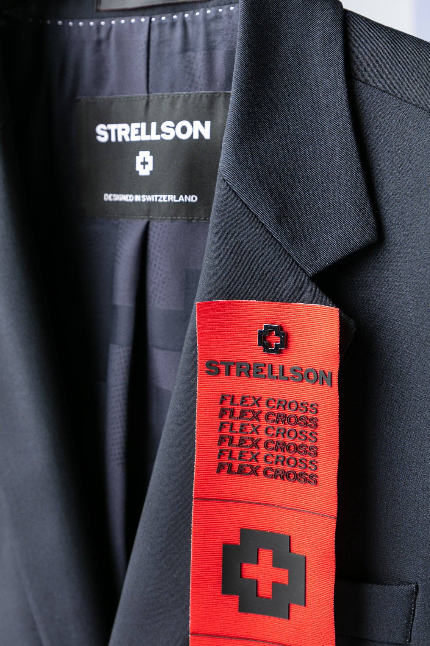 STRELLSON Aidan Flex Cross Suit, Navy