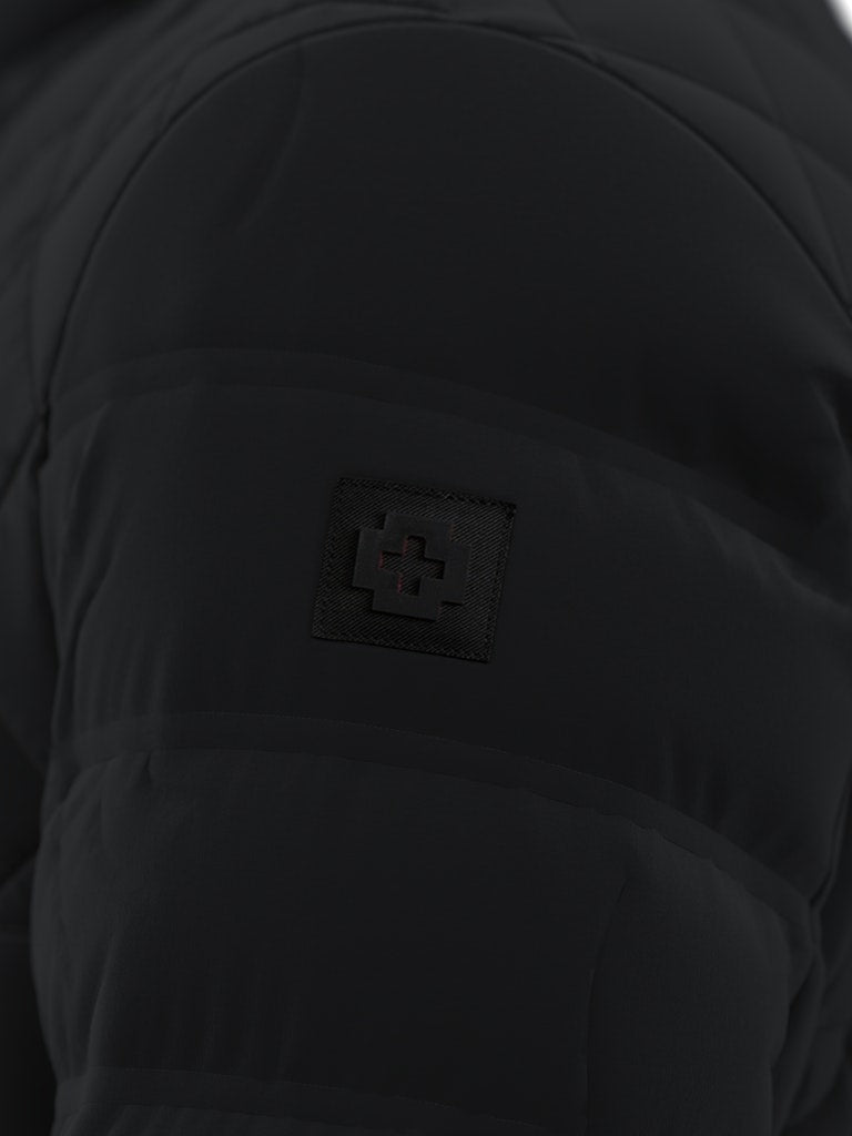 Clason Fused Quilted Jacket in Black