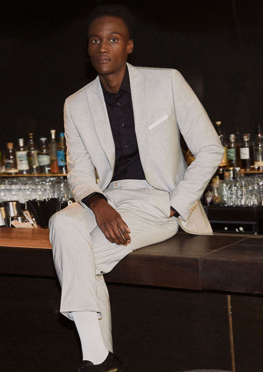 your own party CLUB OF GENTS Slim Fit Black Shirt