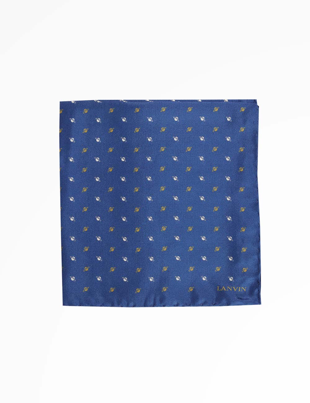 LANVIN SILK-TWILL POCKET SQUARE