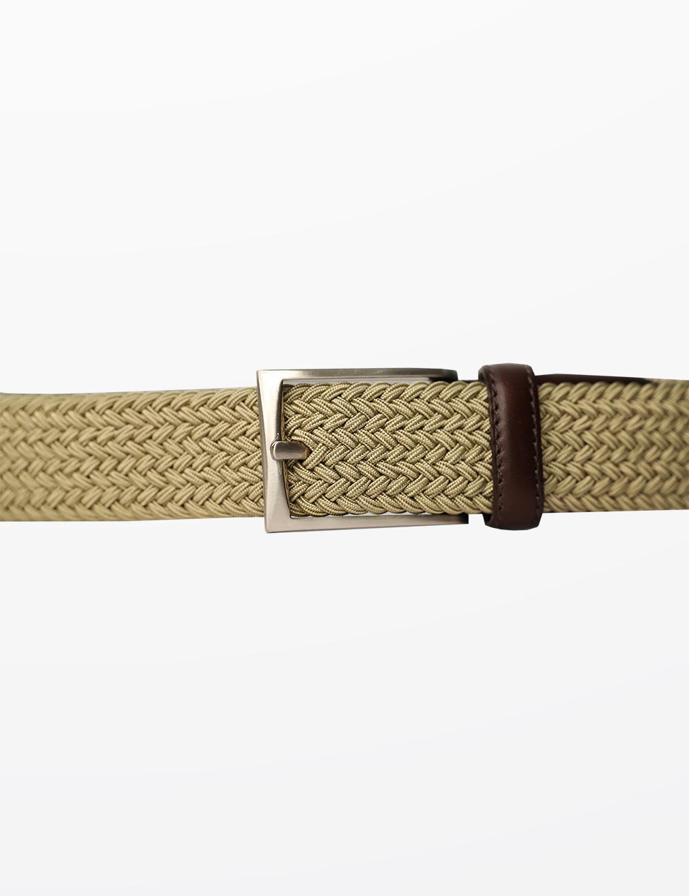 Lindenmann Casual Stretch Belt in Beige