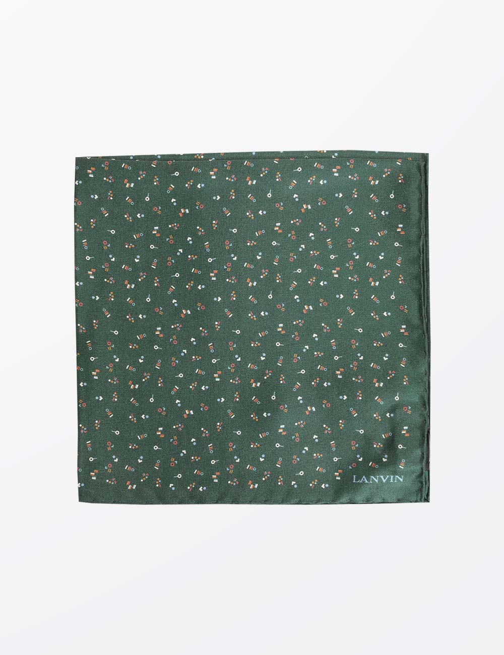 Lanvin Silk-Twill Pocket Square