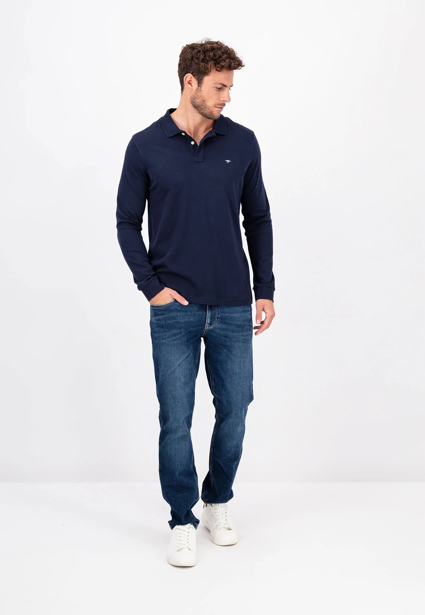 FYNCH-HATTON Long Shirt Polo Sleeve –