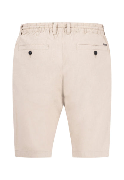 Cotton-Linen Blend Short With Drawstring