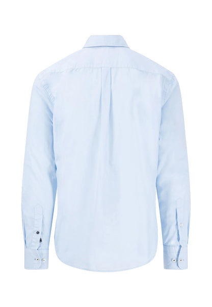 Cotton Shirt With Button-Down Collar