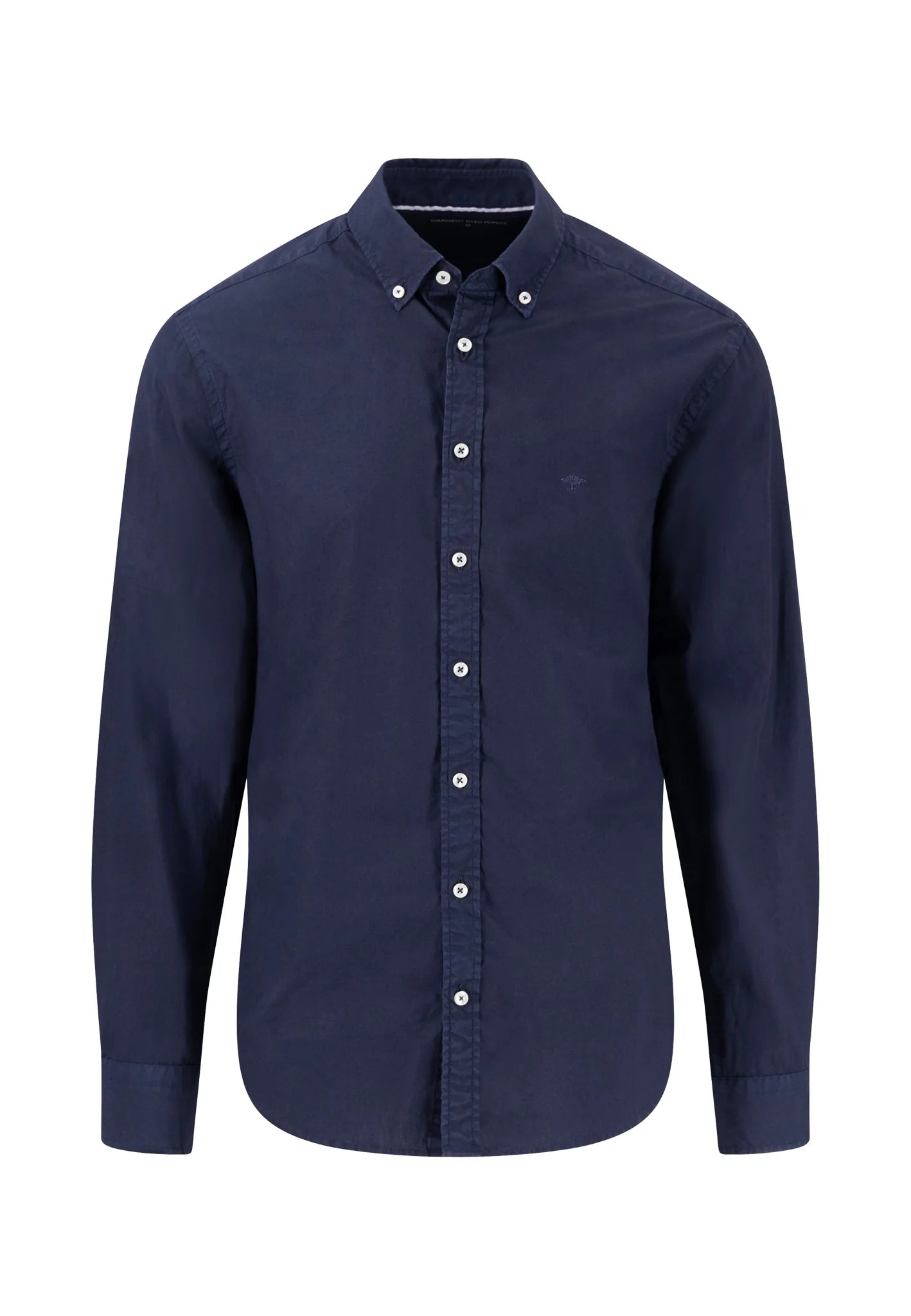 Cotton Shirt With Button-Down Collar