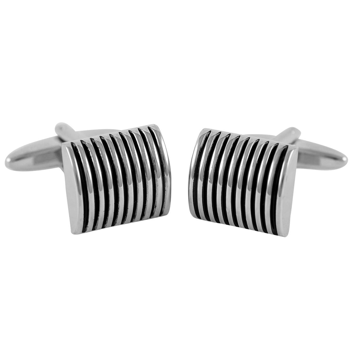 Cufflinks, Rhodium