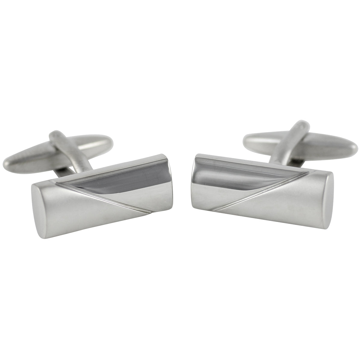 Cufflinks, Rhodium