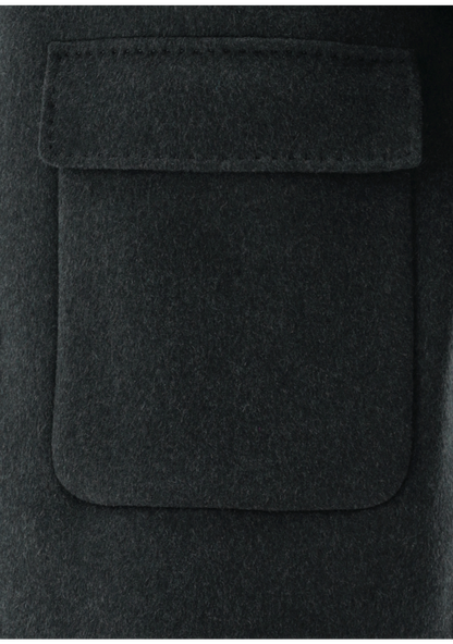 Overshirt Wool Mix Fabric