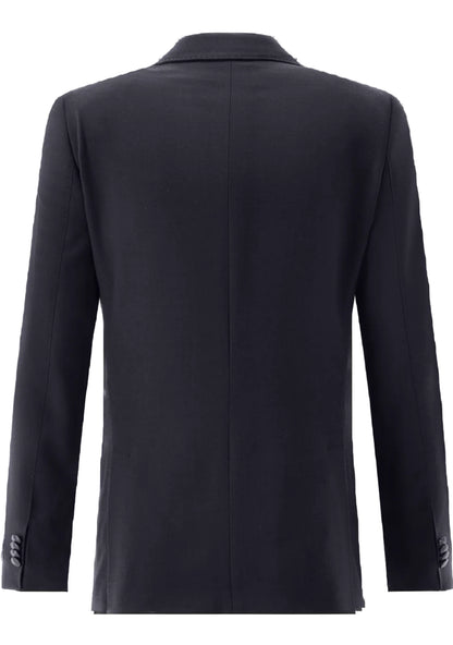 Tassilo Wool Smart Casual Blazer, Navy