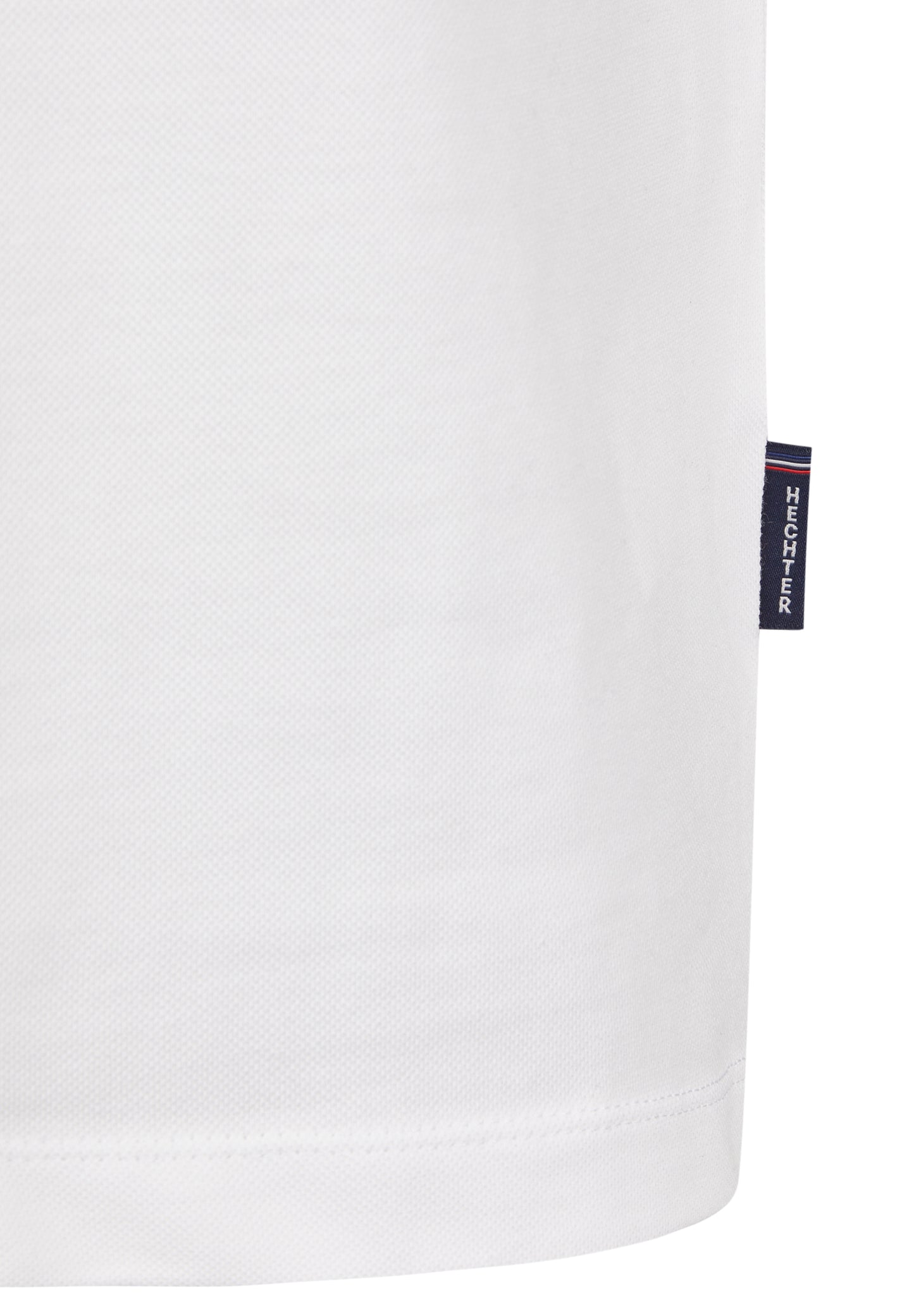 Hechter Paris Zip Polo, White