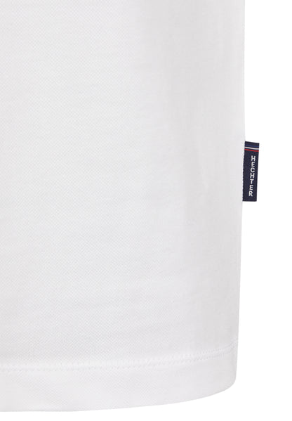 Hechter Paris Zip Polo, White