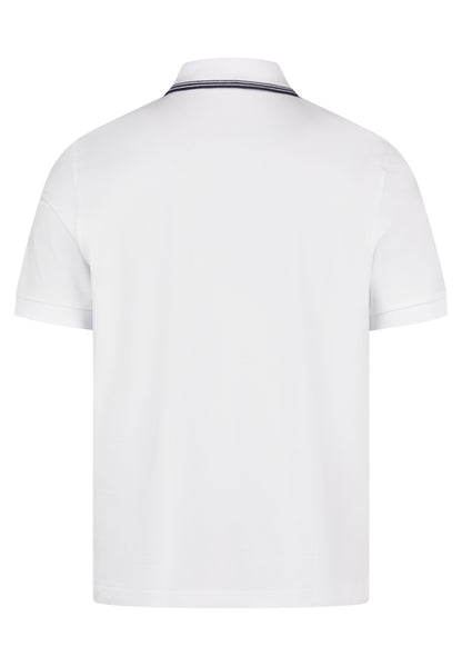 Hechter Paris Zip Polo, White