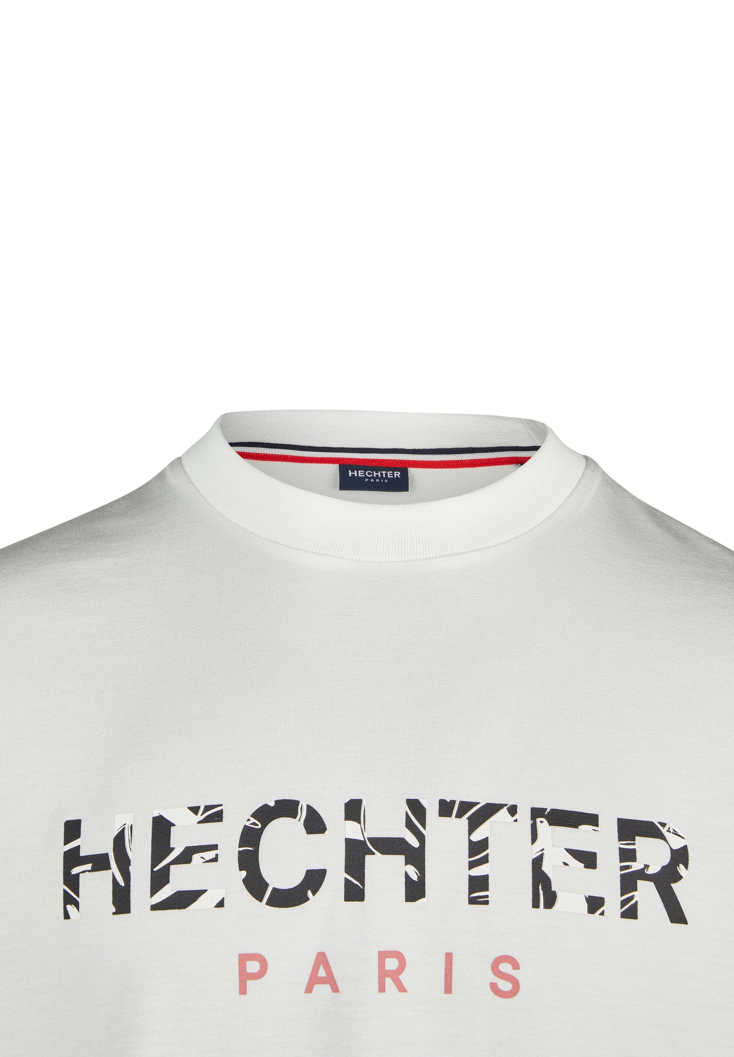 Hechter Paris Logo Print T-Shirt, White