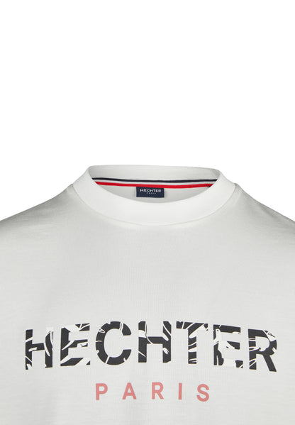 Hechter Paris Logo Print T-Shirt, White