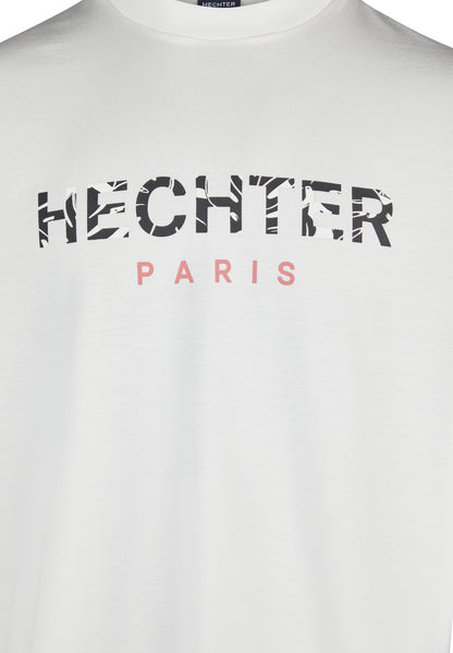 Hechter Paris Logo Print T-Shirt, White