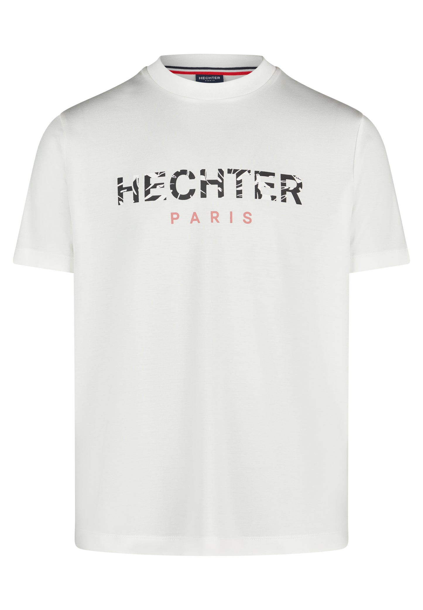 Hechter Paris Logo Print T-Shirt, White