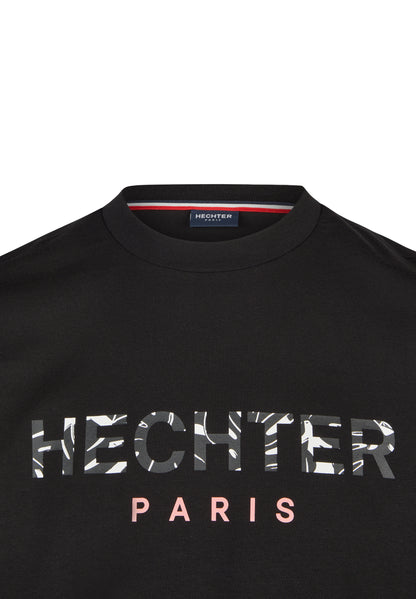 Hechter Paris Logo Print T-Shirt, Black