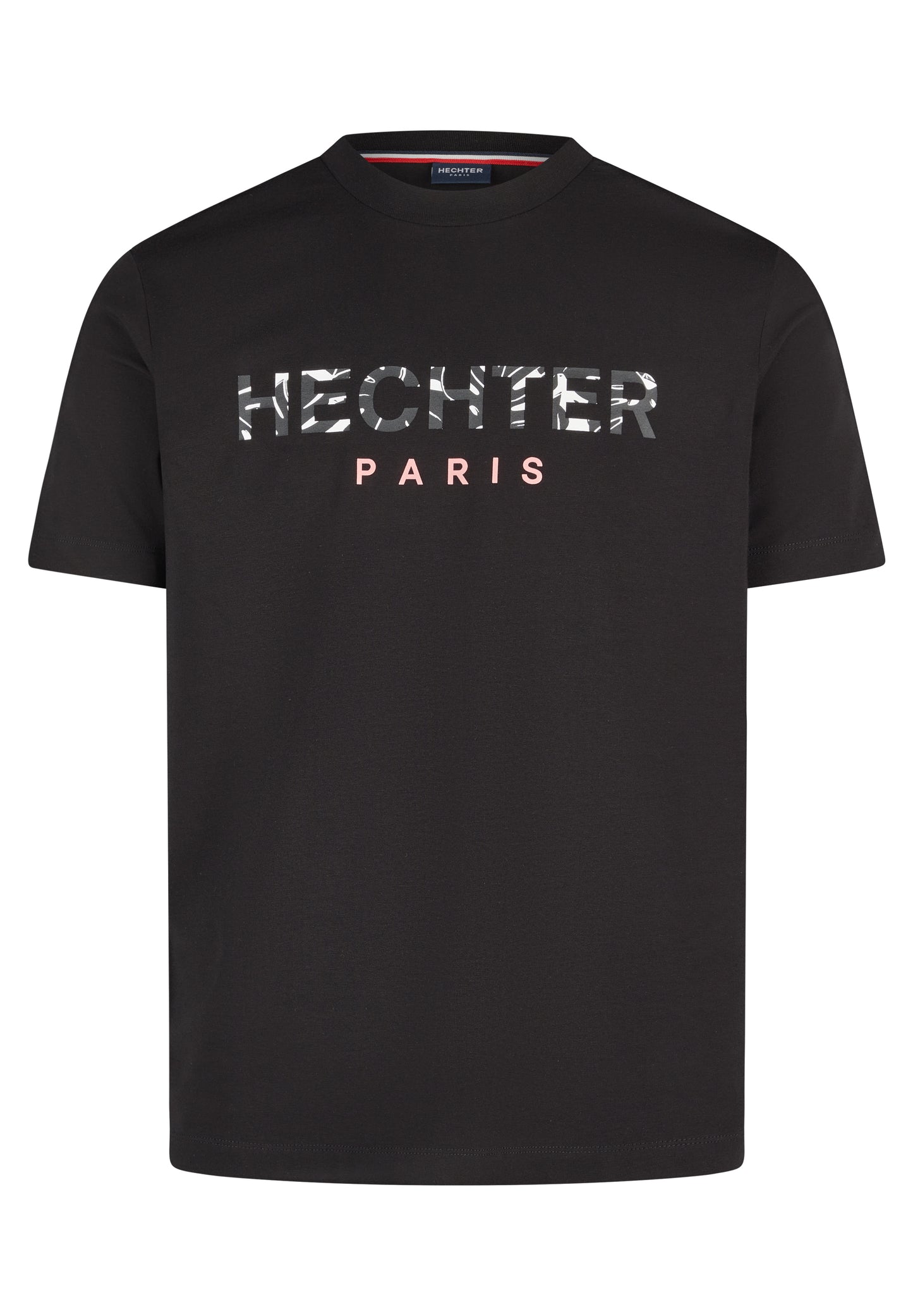 Hechter Paris Logo Print T-Shirt, Black