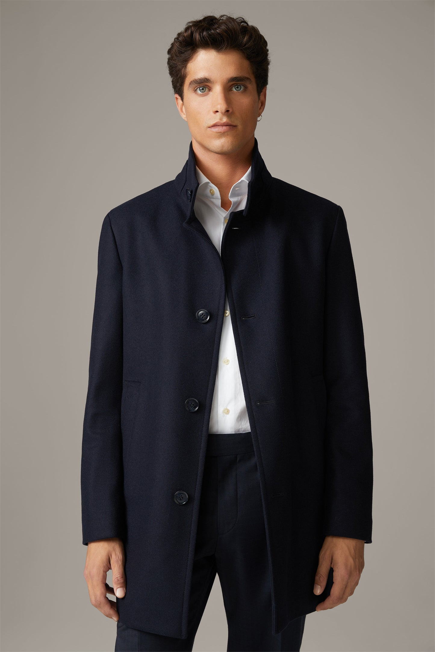 Finchley Blended Wool Coat