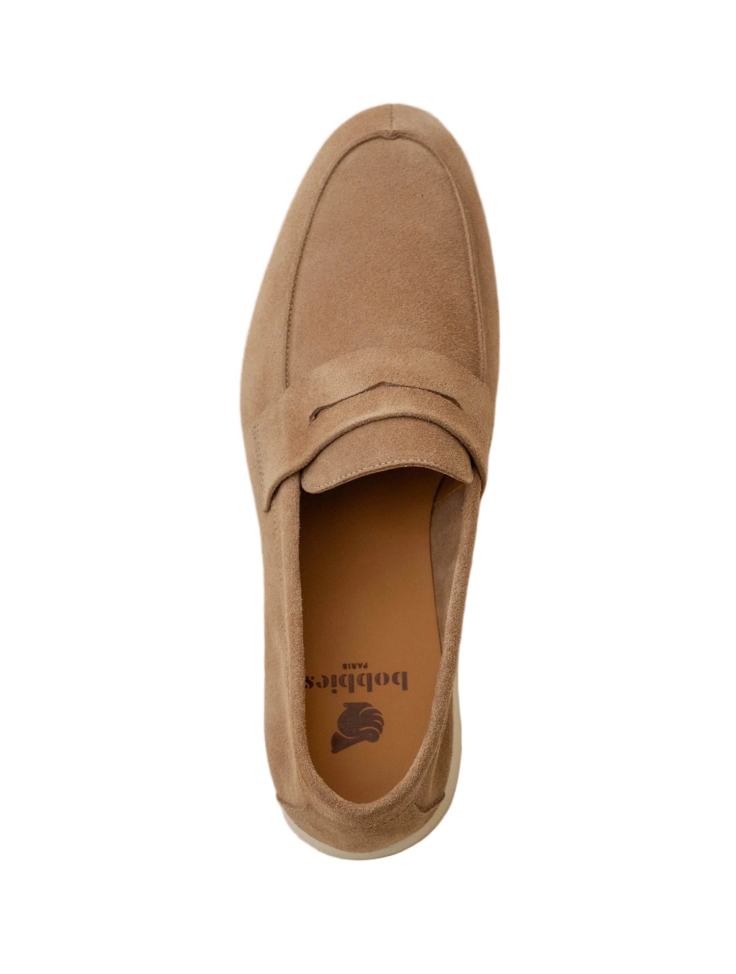 Bormes Suede Leather Loafer, Antilope