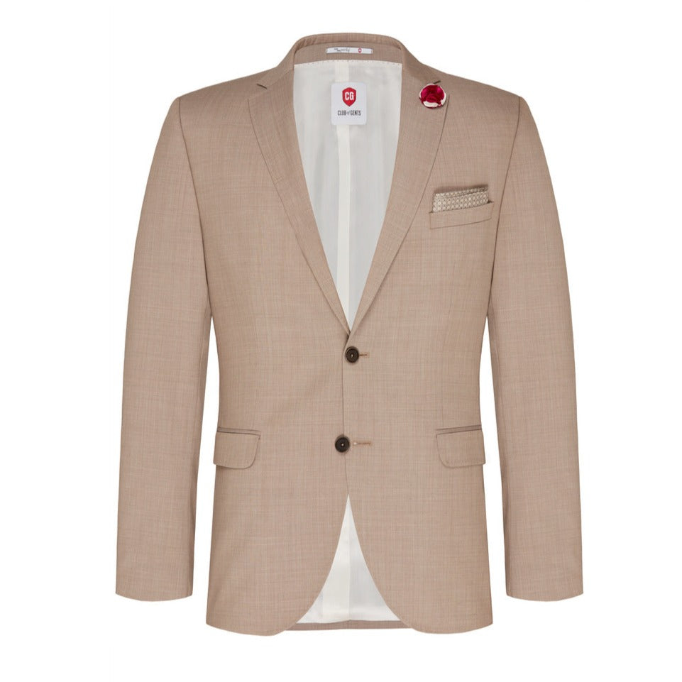 Wedding jacket CG Patrick | Club of Gents Beige  Suit
