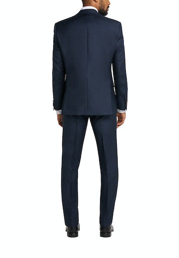 CARL GROSS BLACK LINE Suit Steven Blue