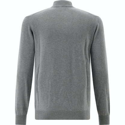 Stand-up Collar Pullover, Gray