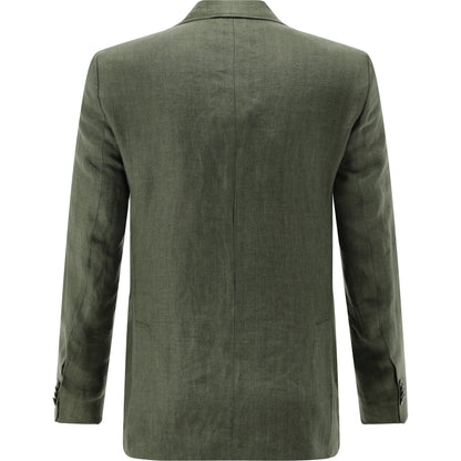 CARL GROSS Concept Green Blazer, Olive Green