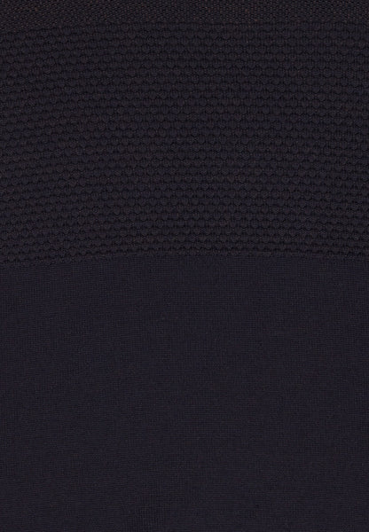 CARL GROSS Knitted Sweater, Navy