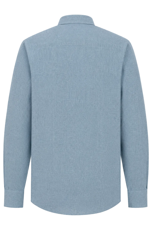 Linen Shirt, BlueGrey