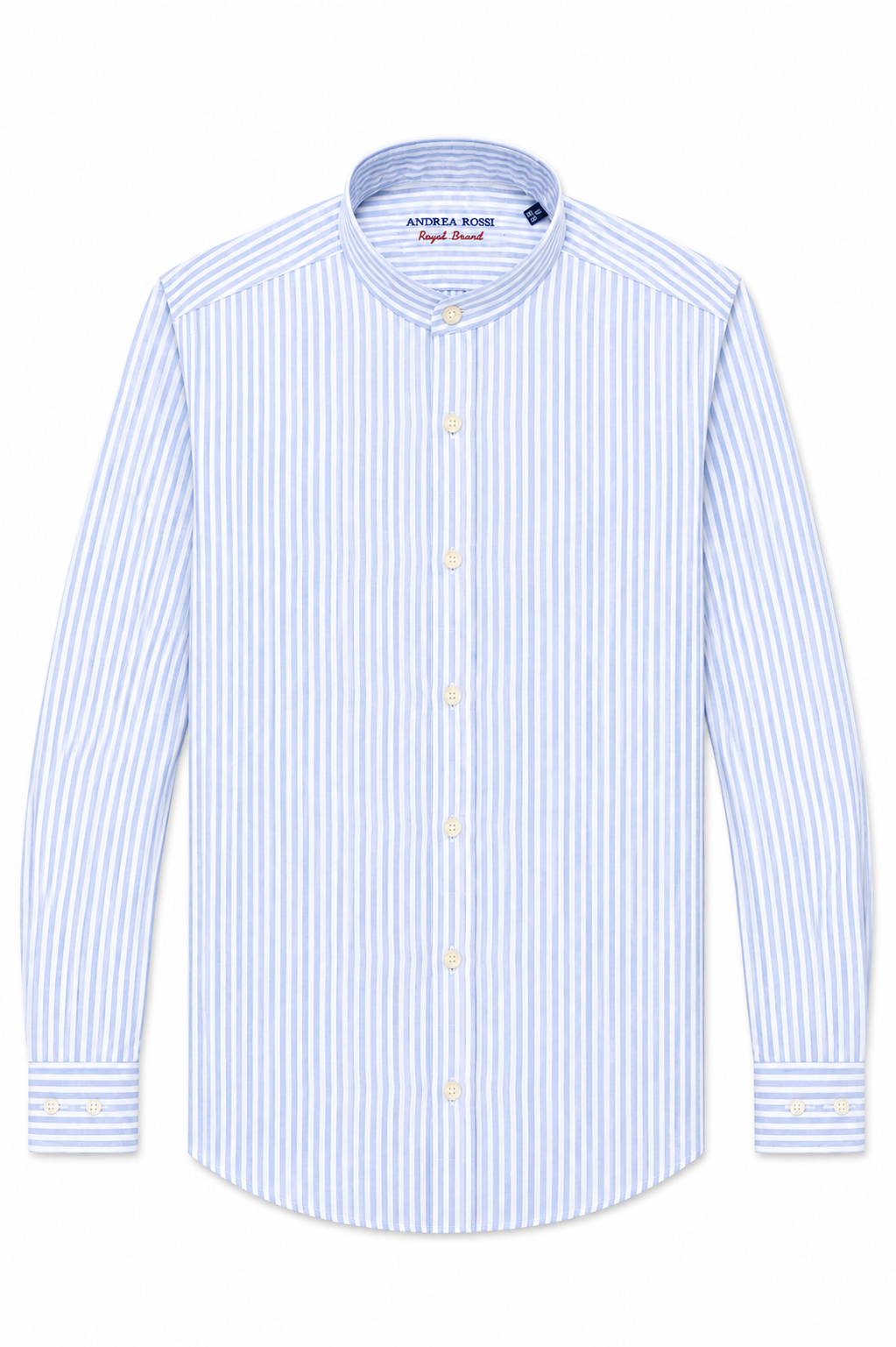 Linen Shirt, Blue Striped