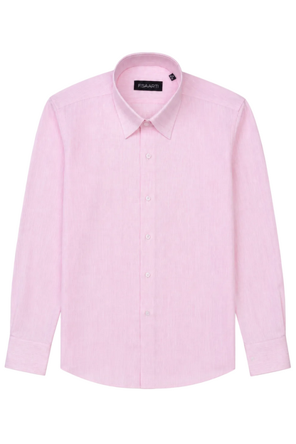 Linen Shirt, Pink