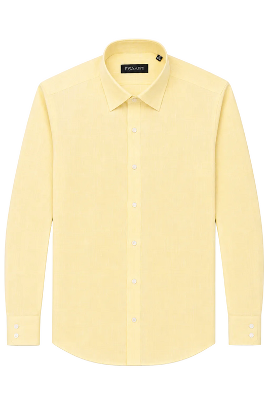 Linen Shirt, Yellow