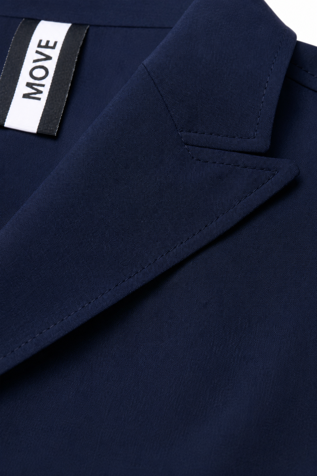 Bianco Digel Move Double Breasted Suit, Navy