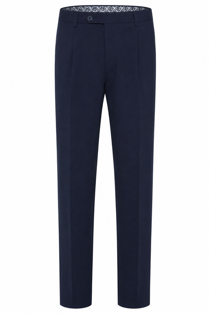 Bianco Digel Move Double Breasted Suit, Navy