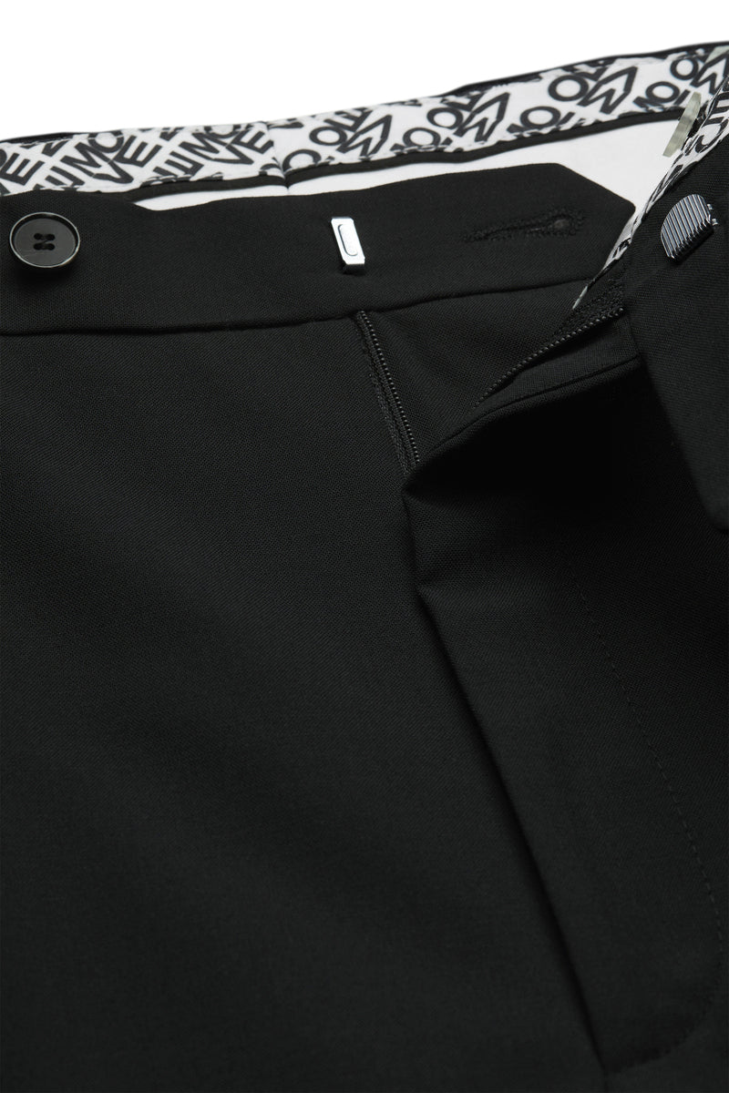 Bianco Digel Move Double Breasted Suit, Black