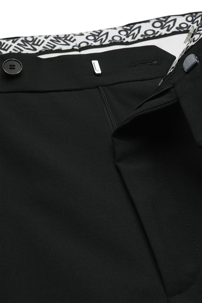 Bianco Digel Move Double Breasted Suit, Black