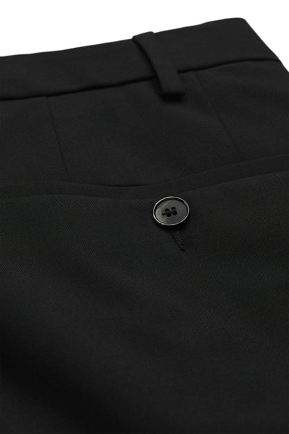 Bianco Digel Move Double Breasted Suit, Black