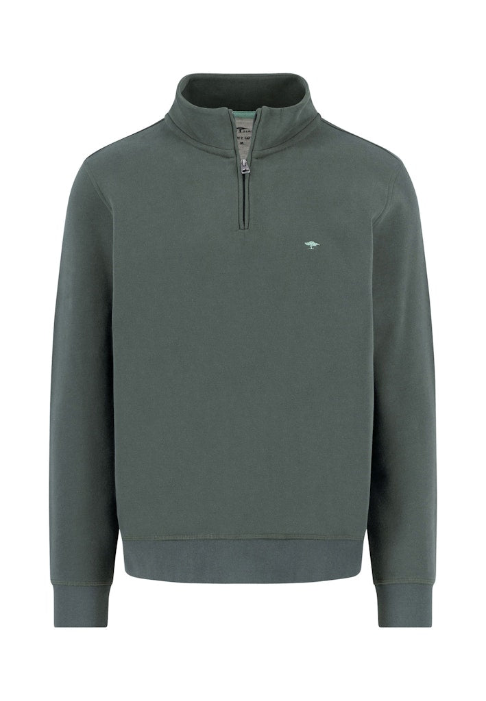 Cotton Sweatshirt, Olive