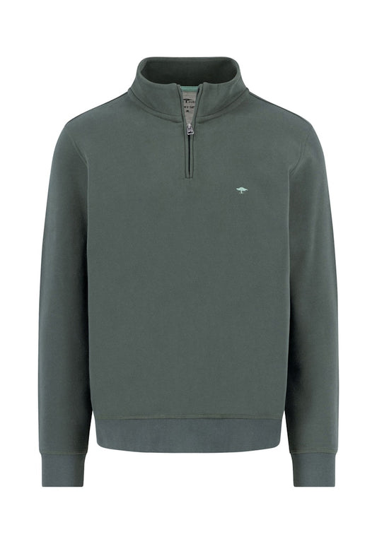 Cotton Sweatshirt, Olive