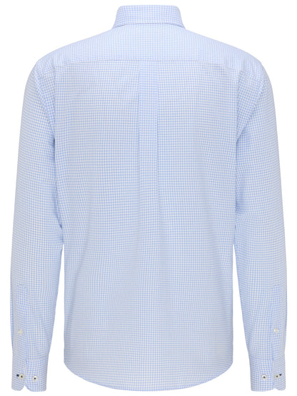 Soft Cotton Oxford Shirt, Blue