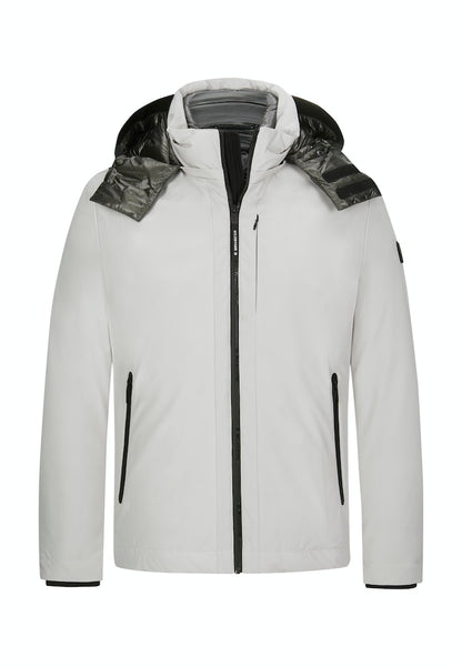 MILESTONE Quilted jacket Fosco, microfibre Sorona®, White