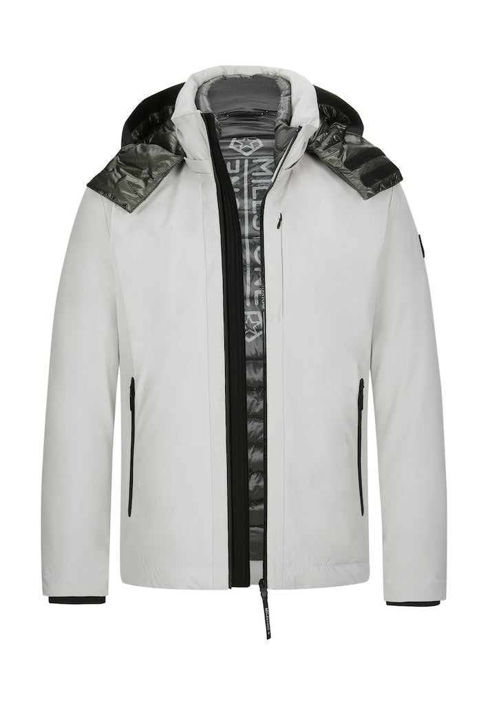 MILESTONE Quilted Jacket Fosco, Microfiber Sorona®, White
