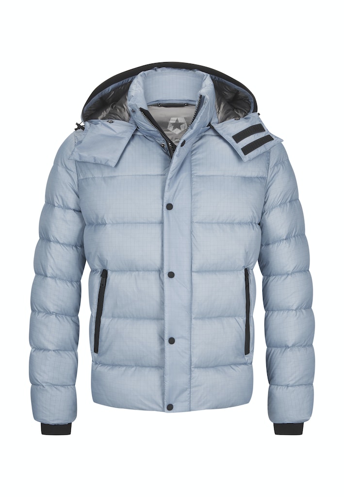 MILESTONE Quilted jacket MS Tesino, microfibre Sorona®, Light blue