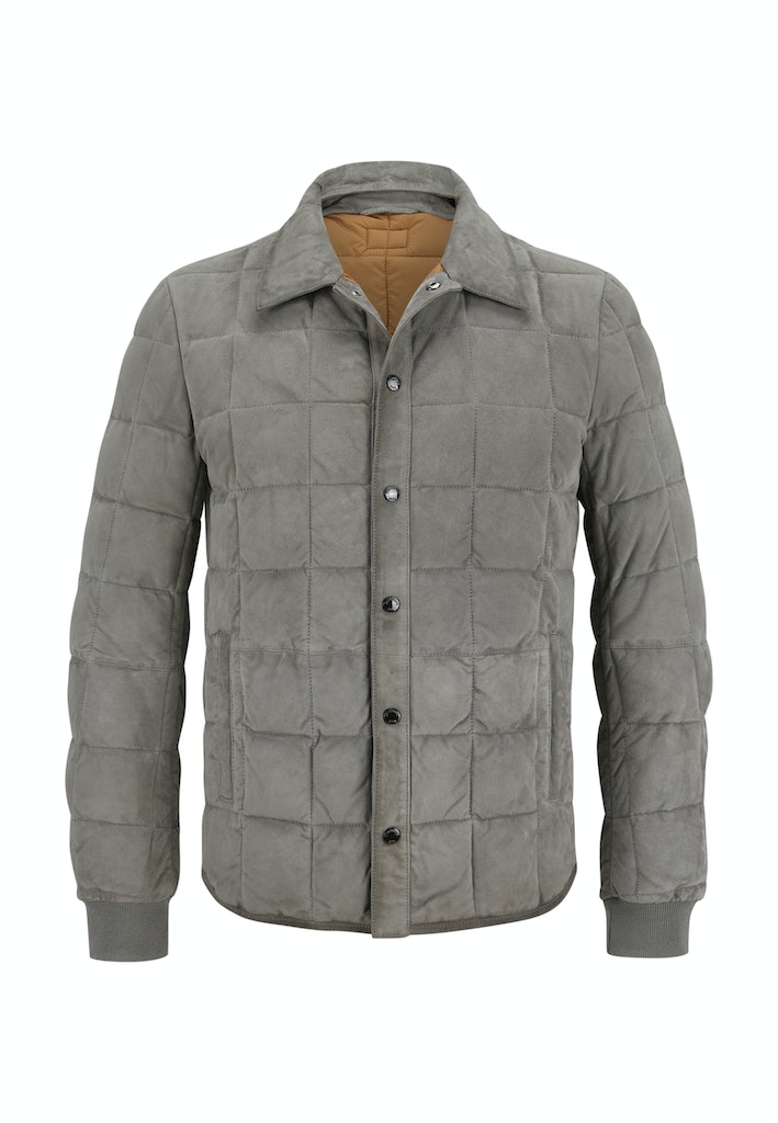 Quilted blouson MS Alfonso, goat suede padded