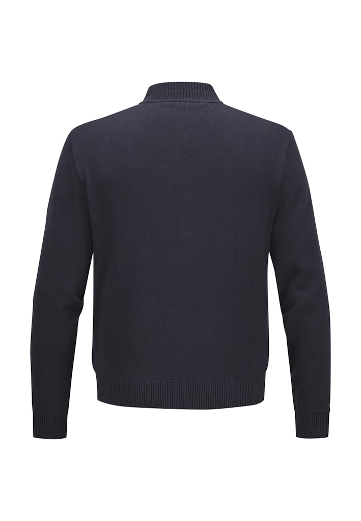 Tristan Goatskin Suede Blouson, Navy